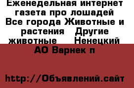 Еженедельная интернет - газета про лошадей - Все города Животные и растения » Другие животные   . Ненецкий АО,Варнек п.